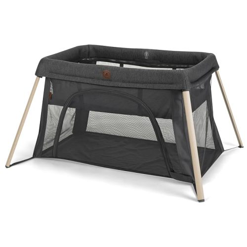 Maxi-Cosi Calao Travel Playard, Infant Bassinet, Toddler Playpen, Portable, Lightweight, Foldable, Easy Setup, with Carry Bag, Breathable Mesh, Classic Graphite