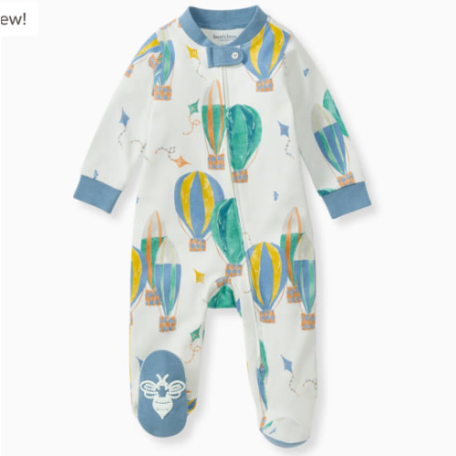 Hot Air Balloon Festival Organic Sleep & Play – Burt's Bees Baby