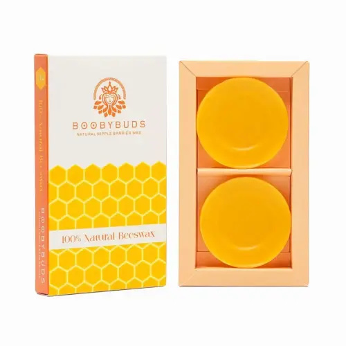 Natural Beeswax Nipple Shields – Beeswax Nursing Cups - Nipple Protectors - -Beeswax Nipple Covers for Breastfeeding - Safe for Baby and Mom