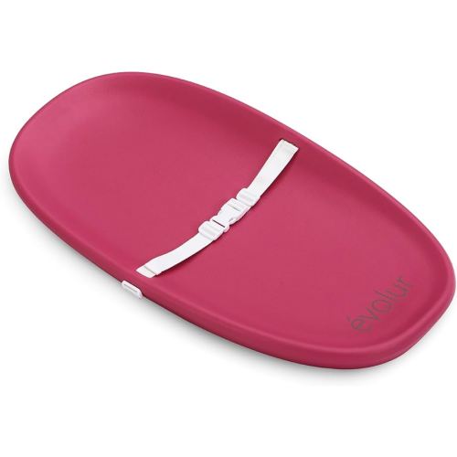 évolur Eva Baby Changing Pad, Soft, Lightweight and Portable Changing Pad, Fits All Changing Table, Waterproof Firm Padding - Fuschia Pink