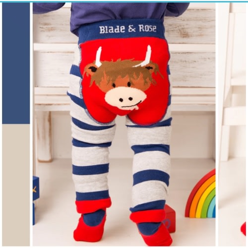 Hamish Highland Cow Leggings 6mo