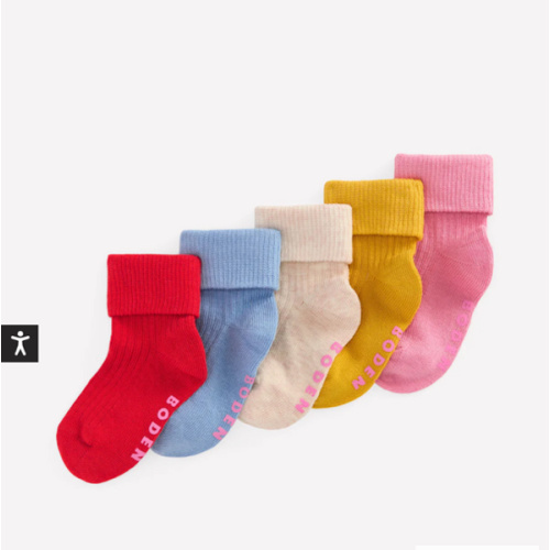 Baby 5-pack Socks-Multi | Boden USA
