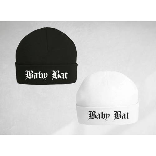 Baby Bat goth baby beanie hat