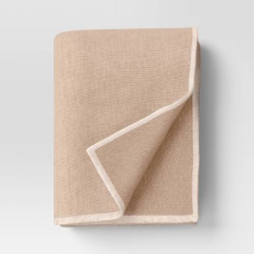 The Cozy Collection Cozy Faux Cashmere Knit Throw Tan - Threshold™