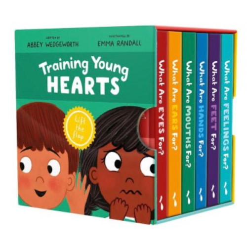 Training Young Hearts Board Books Boxed Set: 6 Lift-the-Flap Board Books & Guide for Grown-Ups: 9781802543278 - Christianbook.com