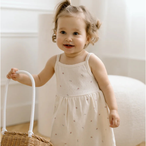 Soleil Pointelle Bodysuit Dress