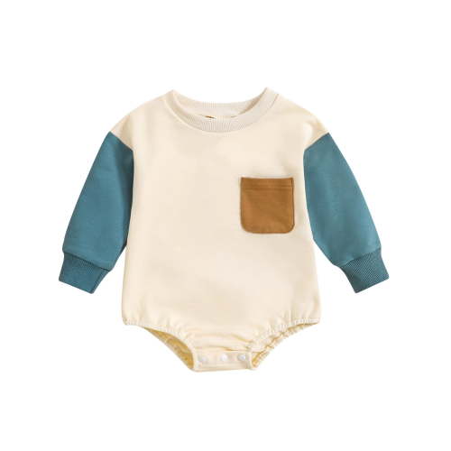 Baby Boys Girls Long Sleeve Romper Kids Fall Winter Clothes Baby Clothes Girl 3-6 Months Cool Bodysuit Baby Boy Mint Outfit Trendy Baby Boy Clothes Baby Boy 6-9 Months Clothes for Baby Clothes Baby