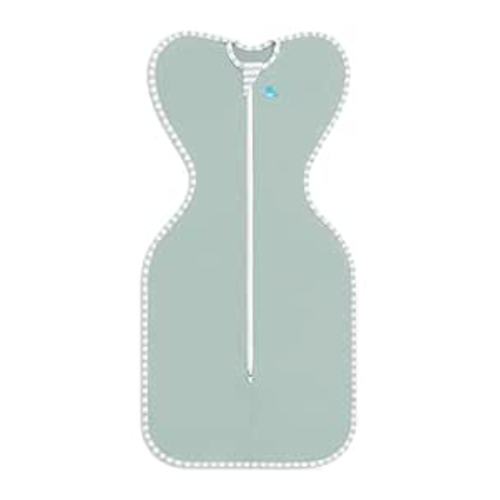 Love to Dream Swaddle Up Lite, Baby Sleep Sack | 0.2 TOG, 5-8.5 lbs, Olive | Arms Up Swaddle Helps Baby Self-Soothe and Sleep Longer, Secure Fit Helps Calm Startle Reflex, Newborn Essentials 75–81F