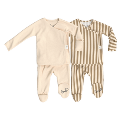 Footie - Bunny Slopes – Bonsie Skin to Skin Babywear