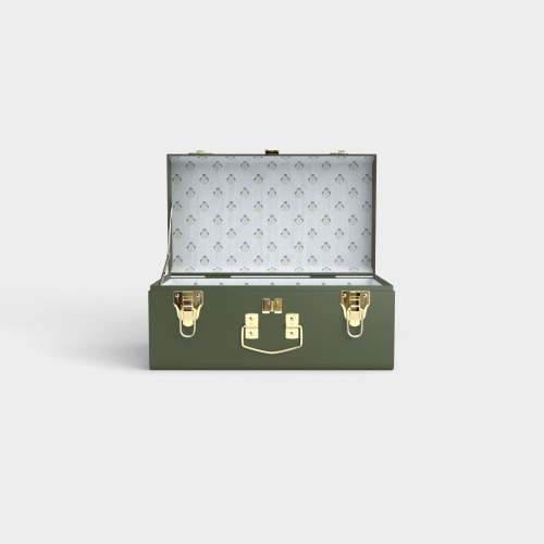 Mini Trunk - Green - Louisa’s Lane / Embroidery