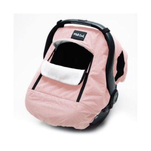 Blush Winter Car Seat Cover