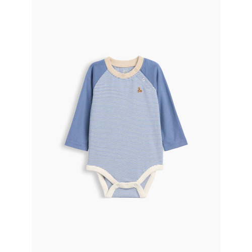 Baby First Favorites Organic Cotton Raglan Bodysuit