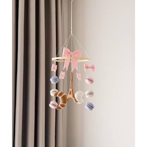 Baby mobile / Eiffel Tower mobile/ macaroons mobile