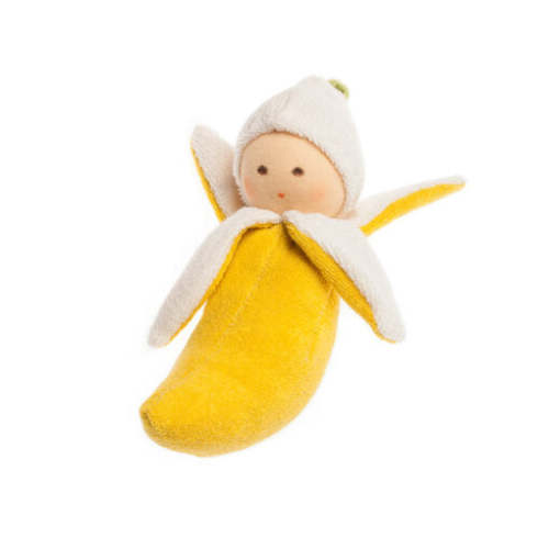 Nanchen Organic Rattle Doll Banana