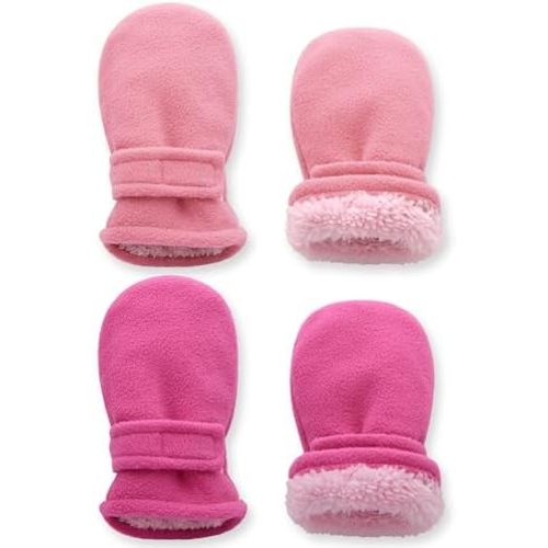 Pro Goleem Baby Winter Mittens for Boys and Girls, Fleece Lined Warm Snow Gloves for Kids, Ideal for Cold Weather Gifts