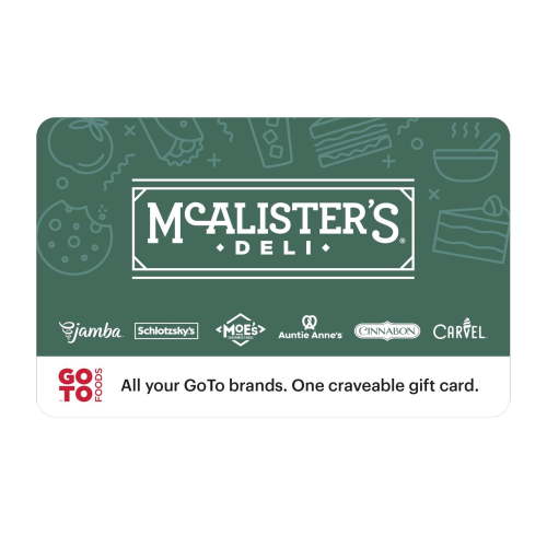 McAlister’s Deli® eGift Card [Email Delivery]