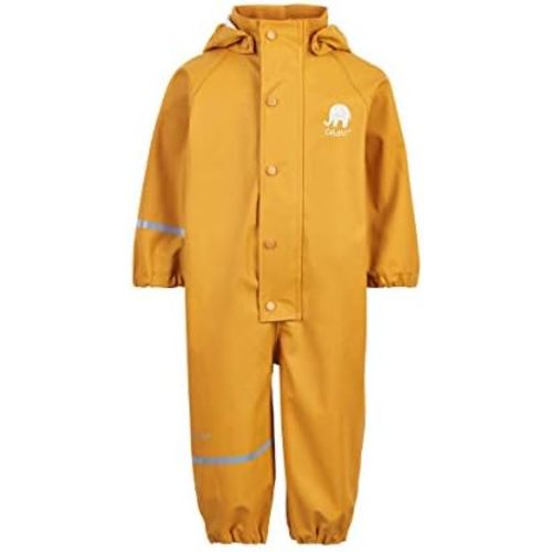 CeLaVi One Piece Rain, Snow, and Mud Coat and Pants, Lightweight Shell, Weather Proof Outerwear for Children and Toddlers