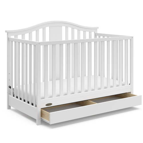 Graco Solano 4-in-1 Convertible Crib with Drawer, Choose Color