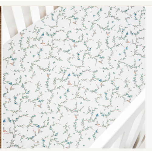 Secret Garden Crib Sheet - Ivory