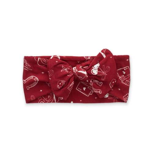 Cowgirl Baby Knotted Headband in Stretchy Bamboo – Soft & Breathable Comfort by Ellie Sue