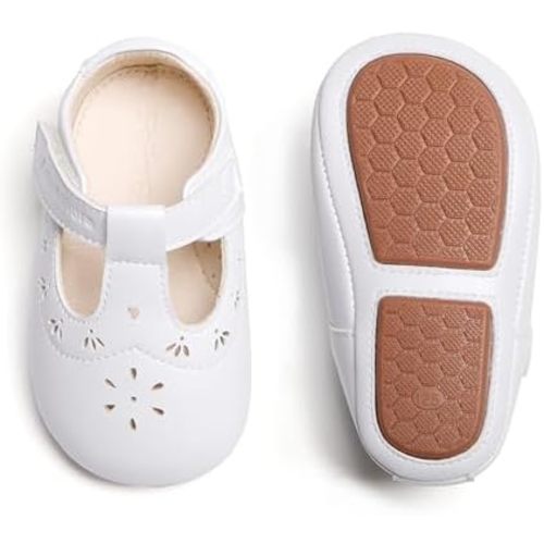 Soft Sole Baby Dress Shoes - Infant Baby Walking Shoes Moccasinss Rubber Sole Crib Shoes