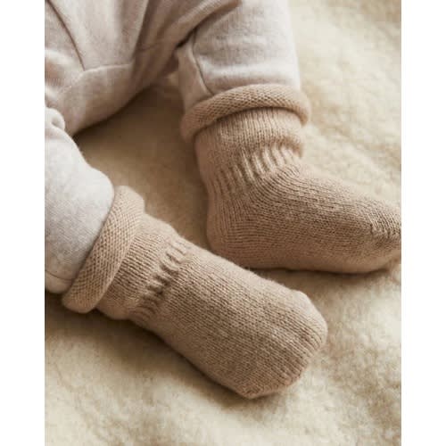 Kids' Knit Baby Socks/Mittens Cashmere Blend