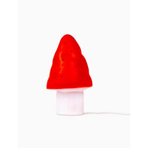 Small Mushroom Red Lamp