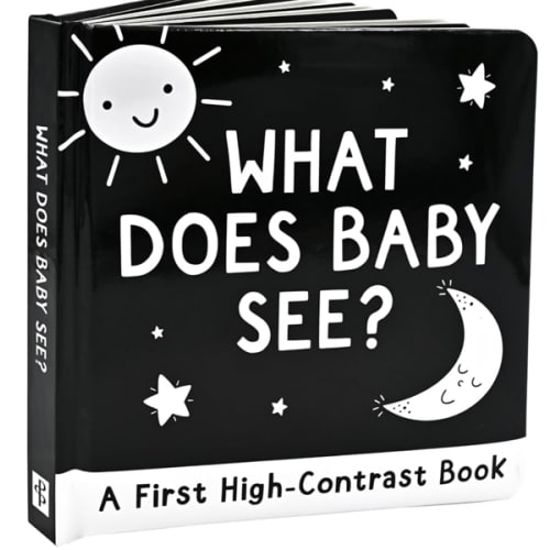 What Does Baby See? A High-Contrast Board Book (Padded Cover)