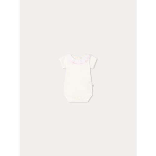Body June Je t'aime hand-embroidered in organic cotton