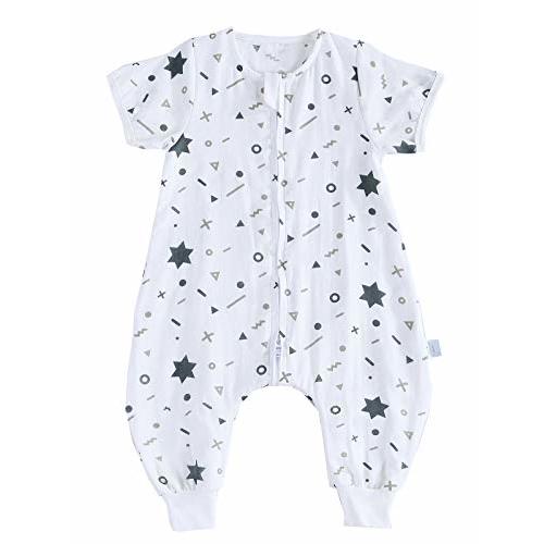 Sincere Muslin Original 100% Cotton Sleeping Sack Bag Baby Wearable Blankets Short Sleeves