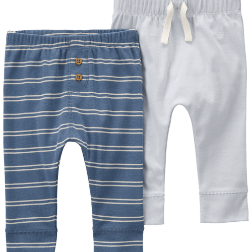 Blue Baby 2-Pack Pull-On Pants | Carter’s Oshkosh Canada