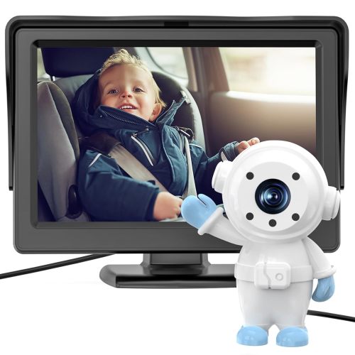 GROWNSY Baby Car Camera with Astronaut Lens