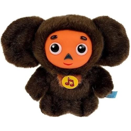 Plush Toy Cheburashka Soft Speaking in Russian Toy - Popular Cartoon Character 6 in/15 cm
