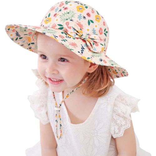 Toddler Kids Baby Floppy Cotton Sun Hat Summer Hat