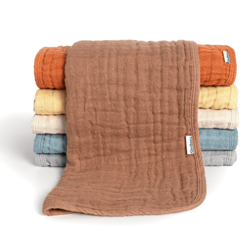 6-Pack Baby Neutral Multi Browns Muslin Burp Cloths – Gerber Childrenswear