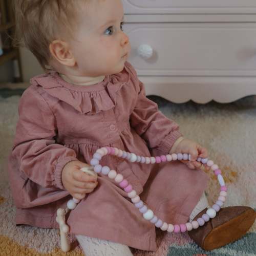 Silicone Rosary Baby - Little Flower - Chews Life