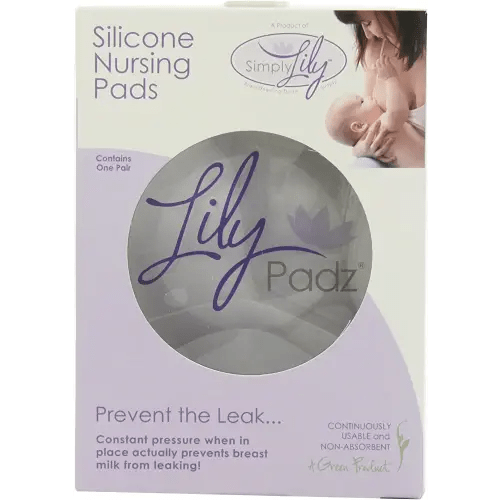 LilyPadz® Reusable Silicone Nursing Pads Single Pair Regular Size