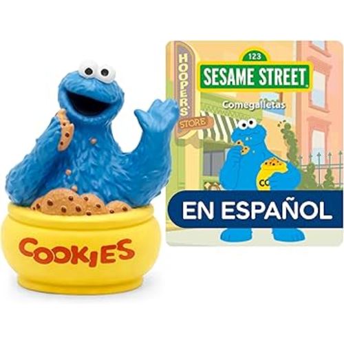 Tonies Cookie Monster Audio Toy Figurine from Sesame Street [Spanish]