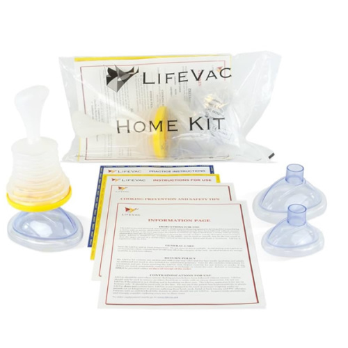 LifeVac Home Kit - Portable Suction Rescue Device, First Aid Kit for Kids and Adults, Portable Airway Suction Device for Children and Adults