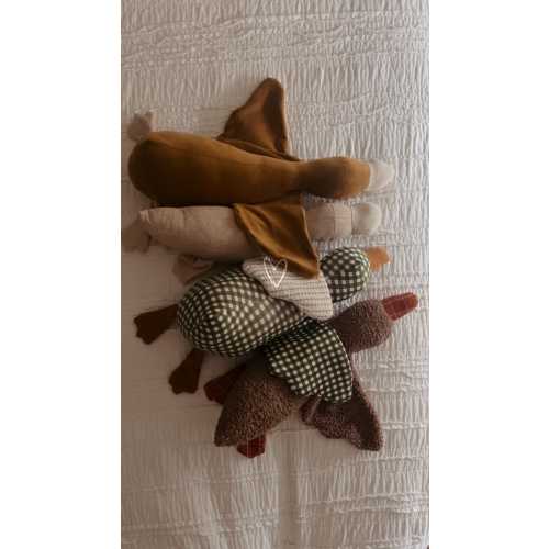 Goose, bird stuffie, baby toy, nursery, geese, gaggle animal
