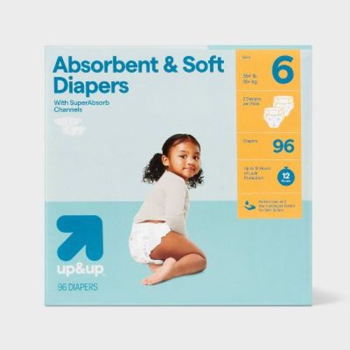 Disposable Diapers - up&up™ (Select Size and Count)