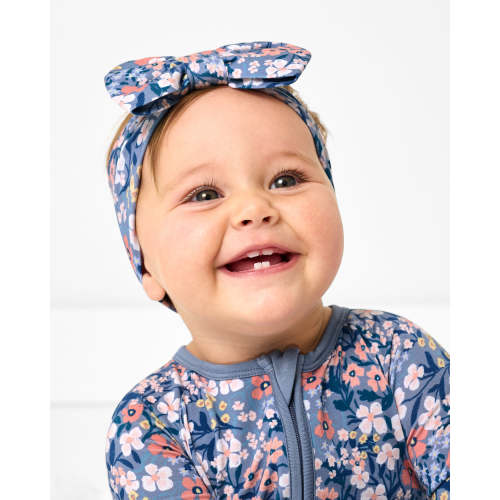 Petite Petals Luxe Bow Headband | Little Sleepies
