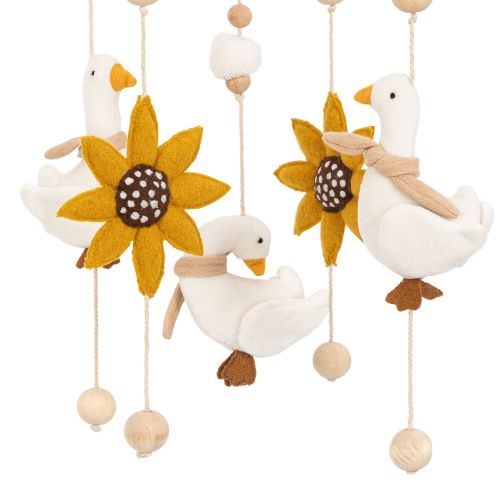 Charlie Farmhouse Goose Mobile | Crane Baby