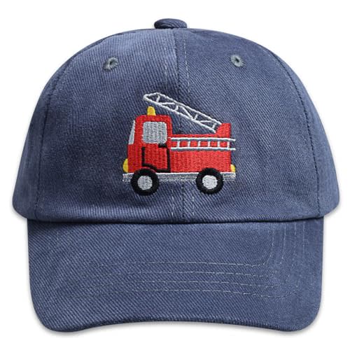 Kids Boys Girls Embroidered Baseball Caps Baby Sun hat Toddler Dinosaur Trucker Hats Summer Hats（3-8years