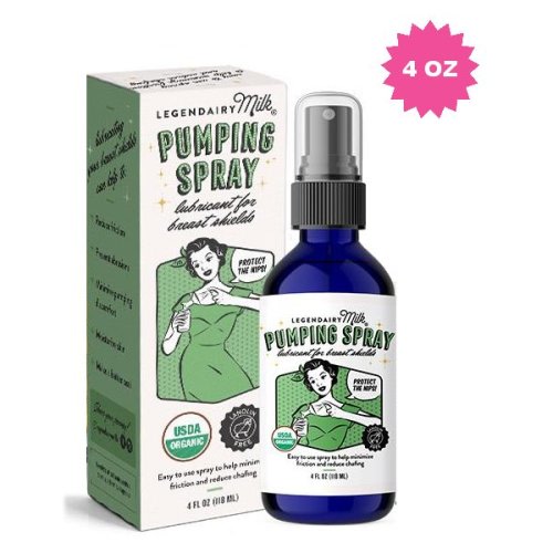 Legendairy Milk Pumping Spray Lubricant 4oz | pumping spray