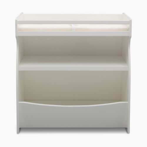 Delta Children Gateway 2-in-1 Changing Table & Storage Unit - Bianca White