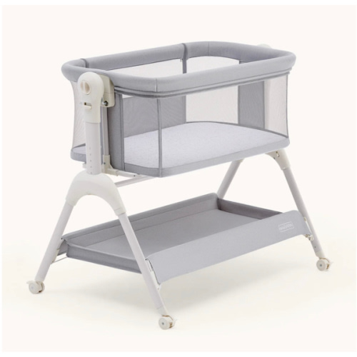HARPPA Cuddly Sway | 3-in-1 Rocking Baby Bassinet & Bedside Sleeper with Anti-Reflux Mattress for Newborns | Attaches to Bed, Adjustable Height, Tool-Free Setup, Portable Wheels, CPSC Certified, Gentle Rocking Motion | Ideal for Infants, Safe Co-Sleeping