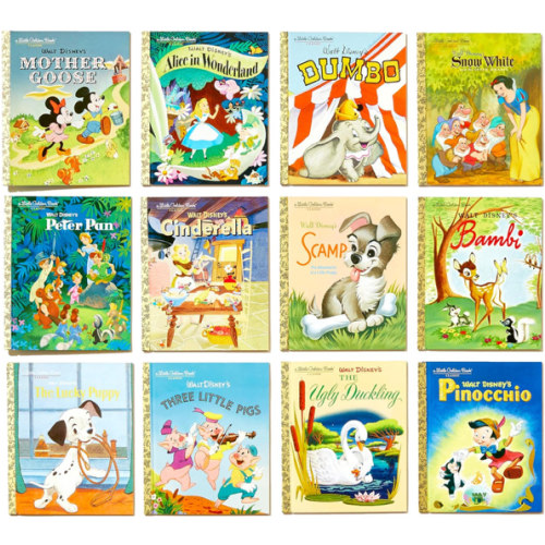 12 Beloved Disney Classic Little Golden Books (Boxed Set)