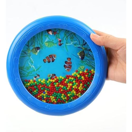 Musfunny Ocean Drum Wave Bead Drums Baby Kid Gentle Sea Sound Music Gift