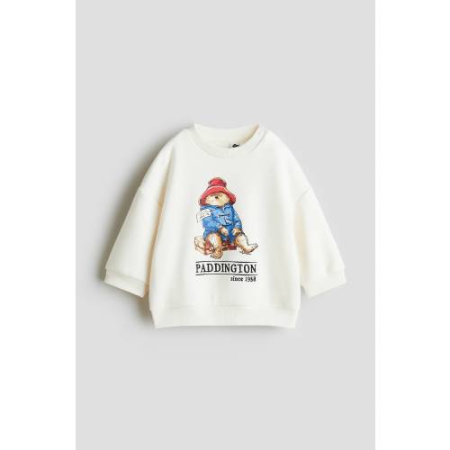 SWEATSHIRT WITH PRINTED MOTIF